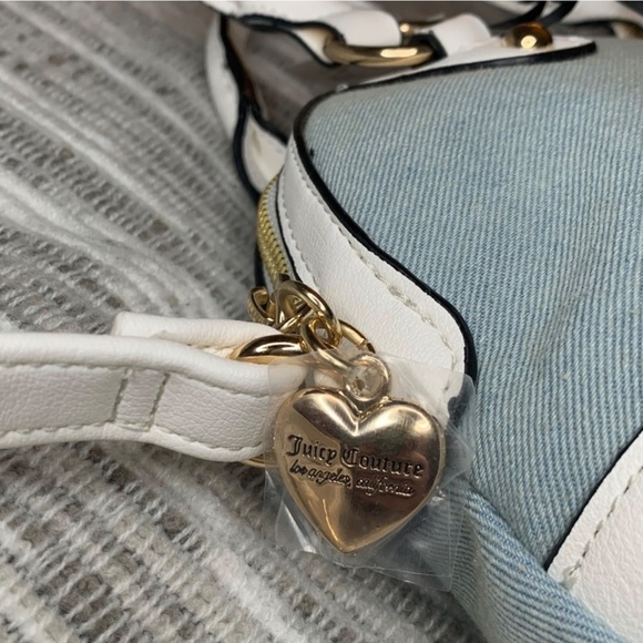 Juicy Couture Denim Heritage Satchel - Picture 3 of 8